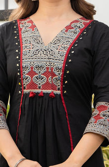 Women's Pure Cotton A-Line Kurta Set with Palazzo Pants & Dupatta|Ethnic wear|Kurti Suit Set for Women